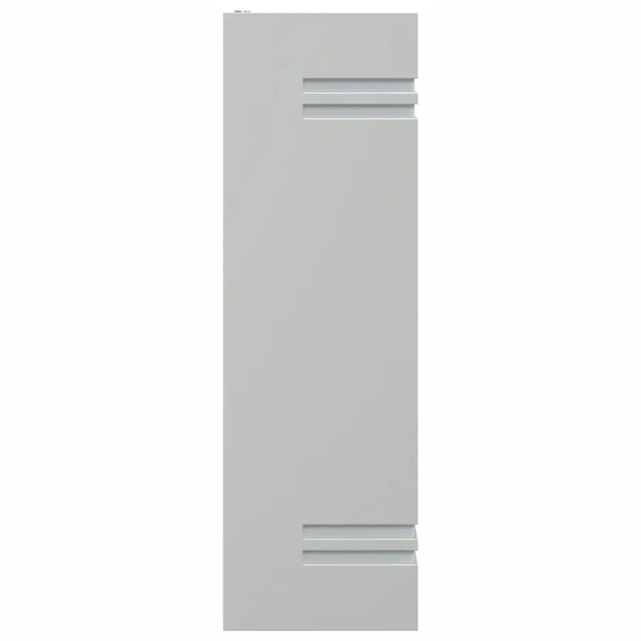Applique murale d'extérieur argenté acier inoxydable - 5