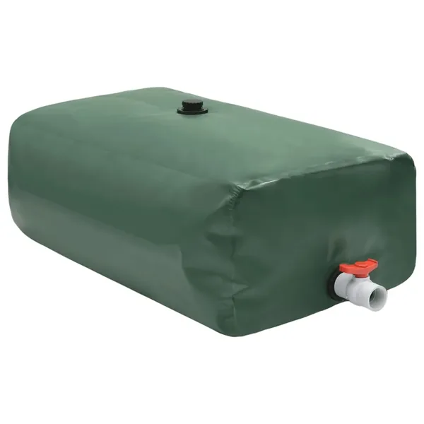 Réservoir d'eau avec robinet pliable 1500 L PVC