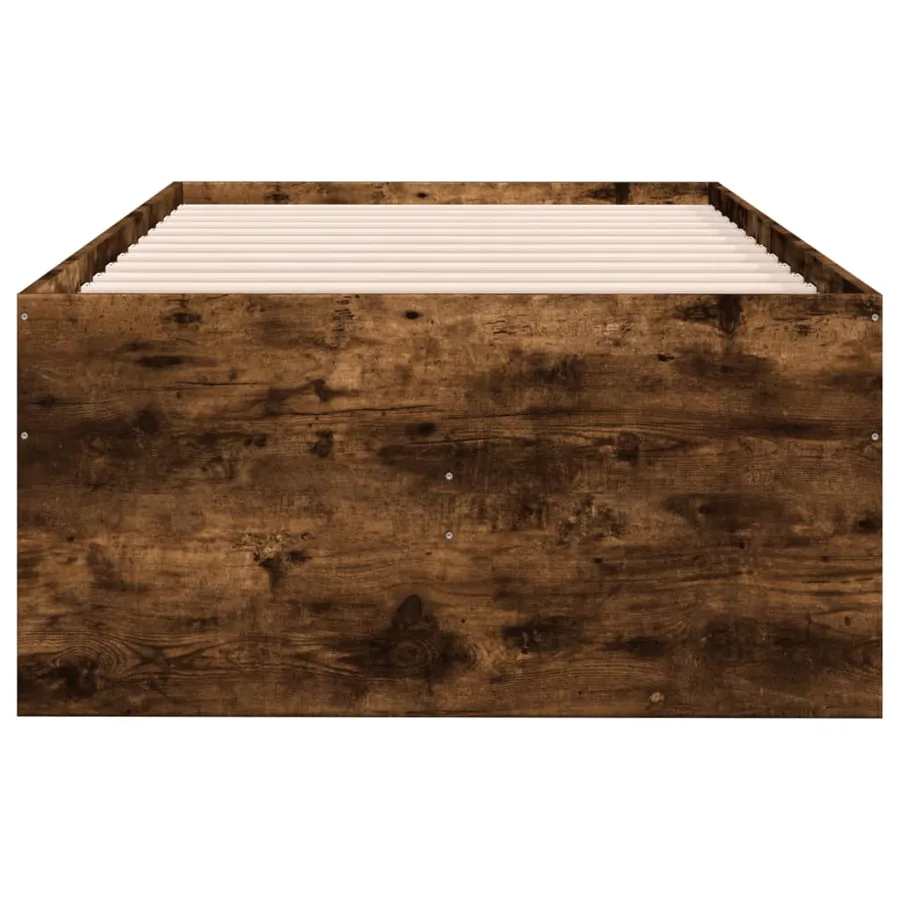 Lit de jour avec tiroirs sans matelas chêne fumé 90x190 cm - 5