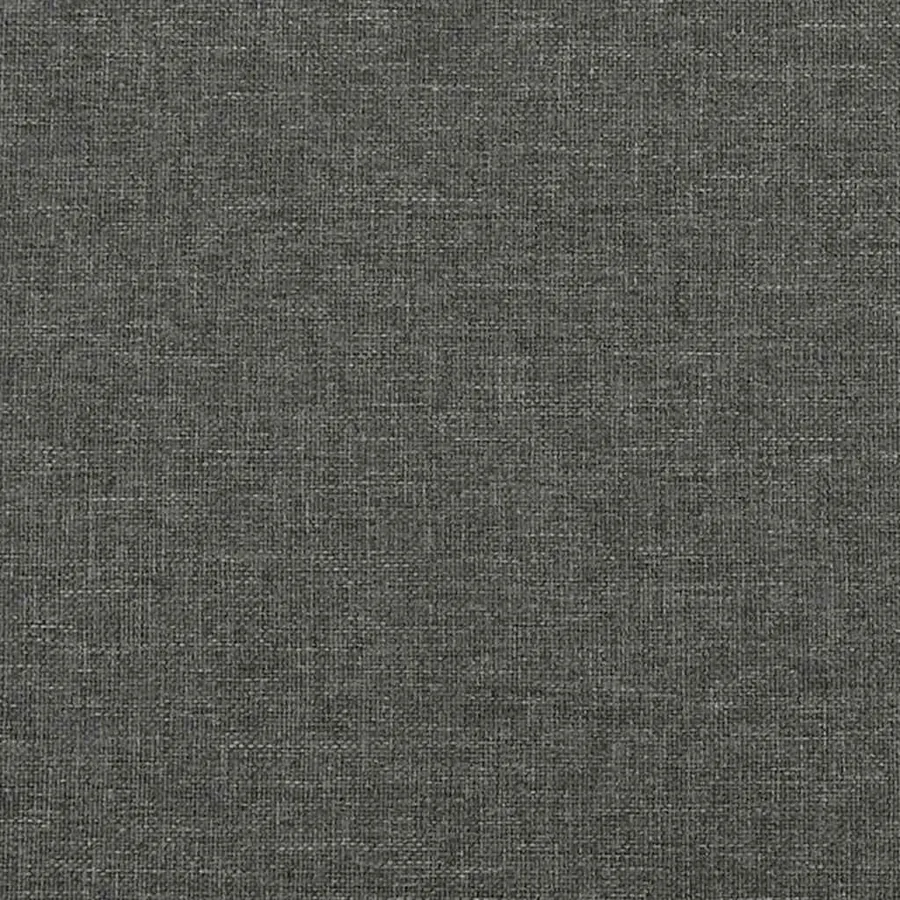 Sommier à lattes de lit matelas LED gris foncé 120x190 cm tissu - 10