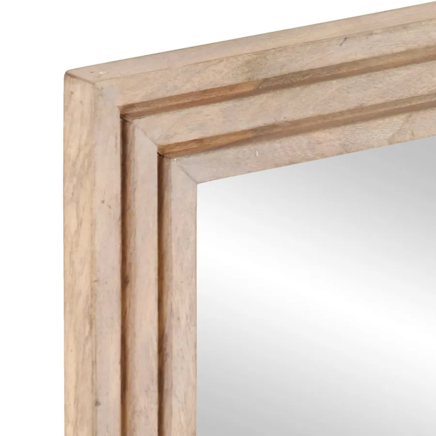 Ensemble de meubles salle de bain 2 pcs bois de manguier massif - 10