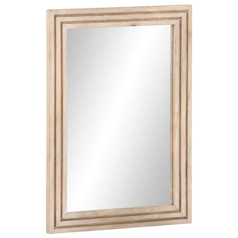 Ensemble de meubles salle de bain 2 pcs bois de manguier massif - 6