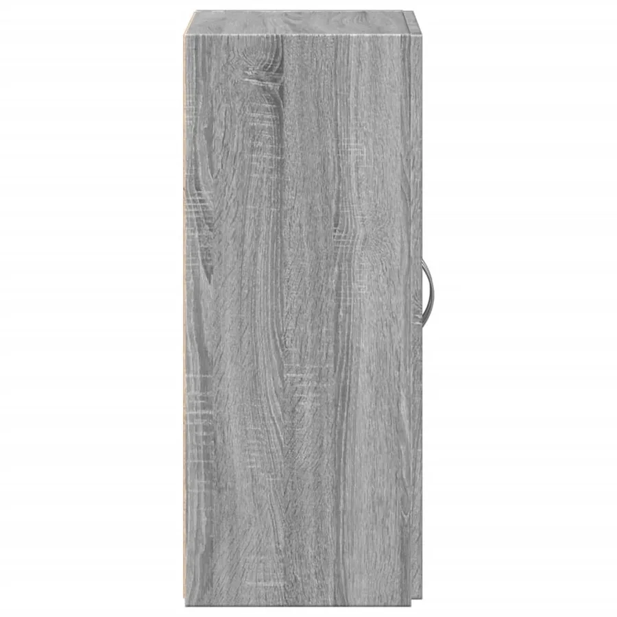 Armoire de classement sonoma gris bois d'ingénierie - 5