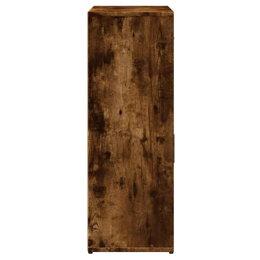 Buffets 2 pcs chêne fumé 60x30x84 cm bois d'ingénierie - 6