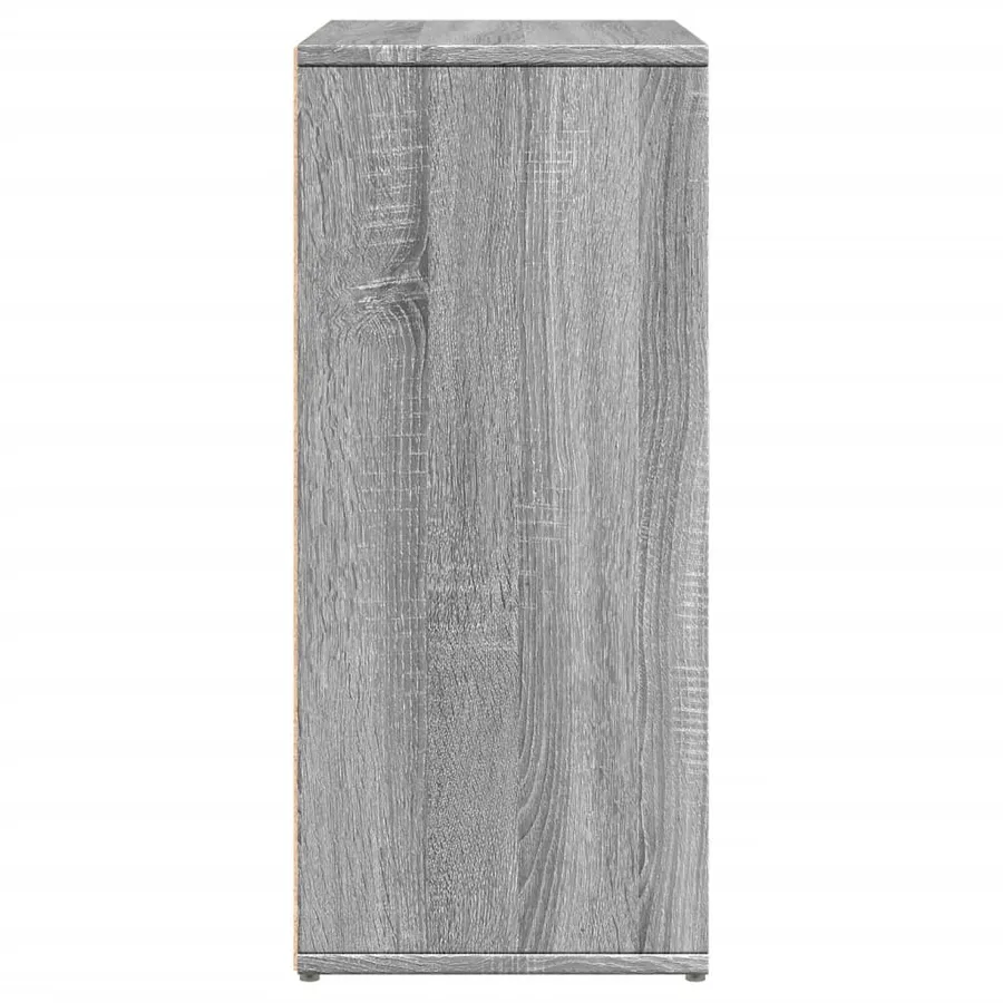 Buffets 2 pcs sonoma gris 60x31x70 cm bois d'ingénierie - 6