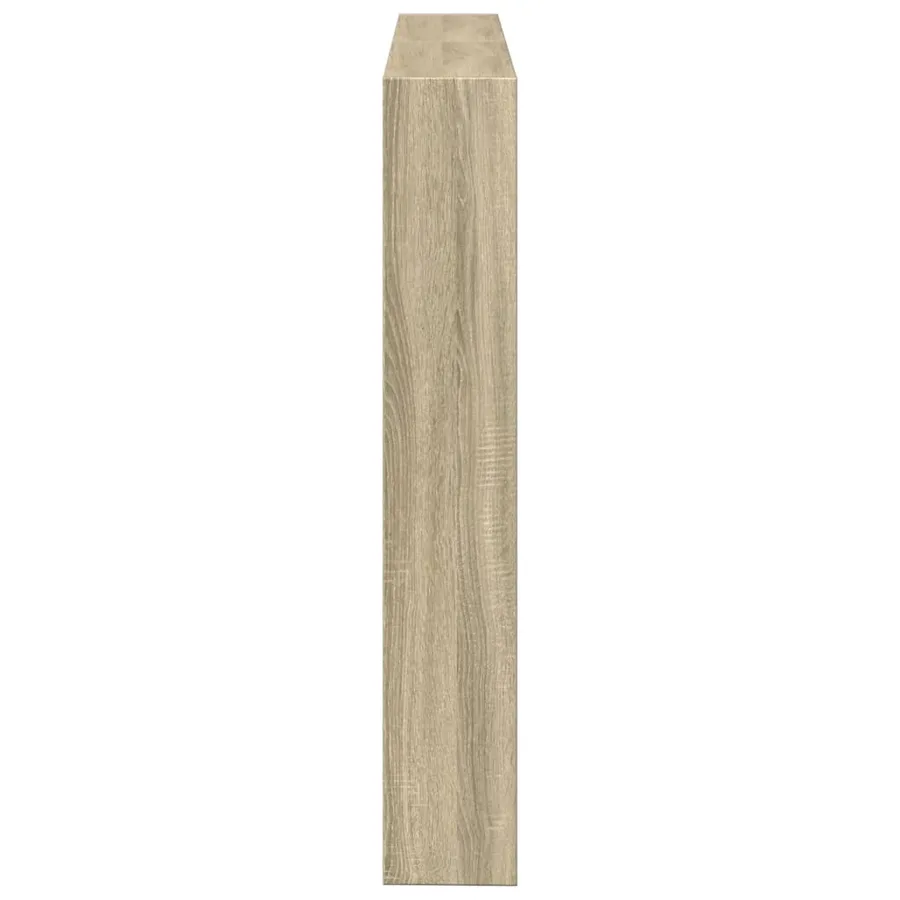 Armoire tête de lit avec LED chêne sonoma 140x17x102 cm - 7