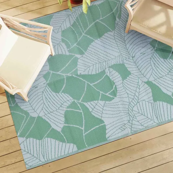 Tapis d'extérieur ARAKIL vert 190 x 290 cm PP