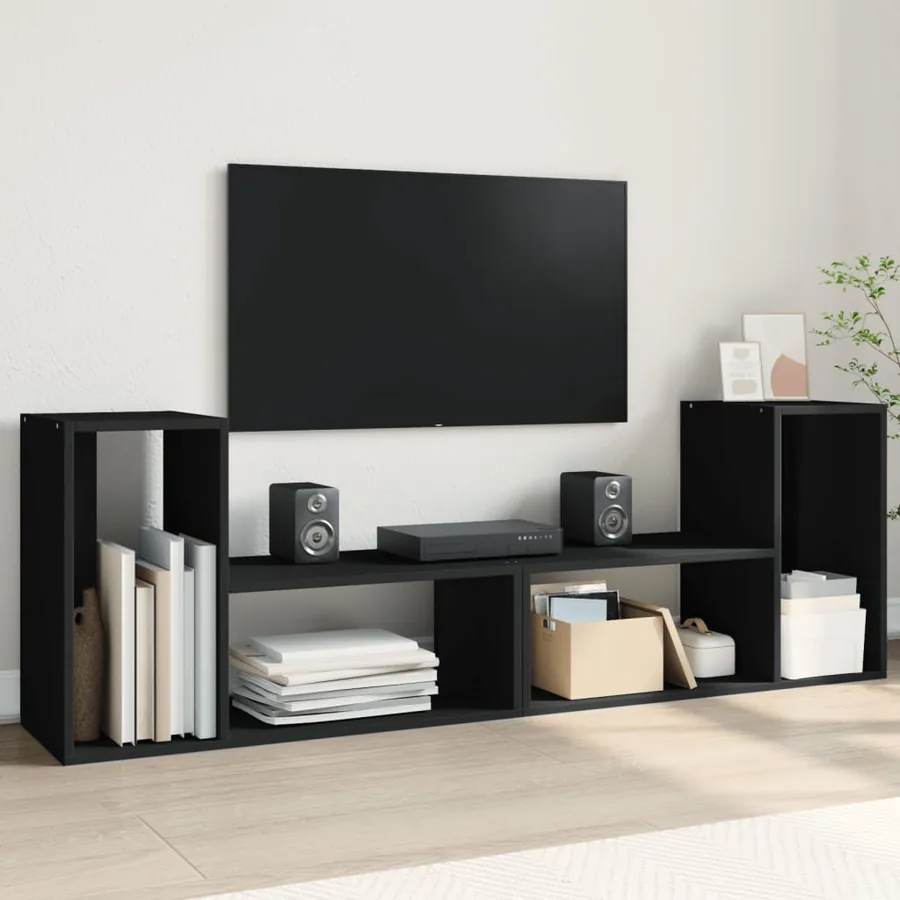 Meuble TV Noir