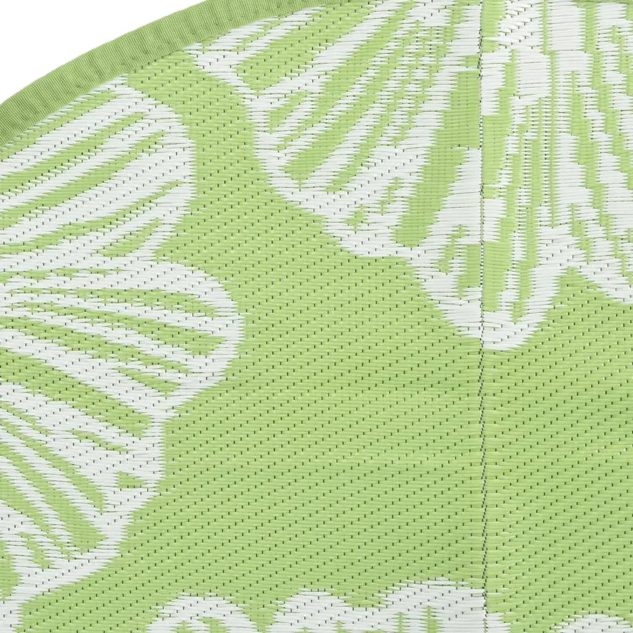 Tapis d'extérieur ARAKIL vert Ø200 cm PP - 5