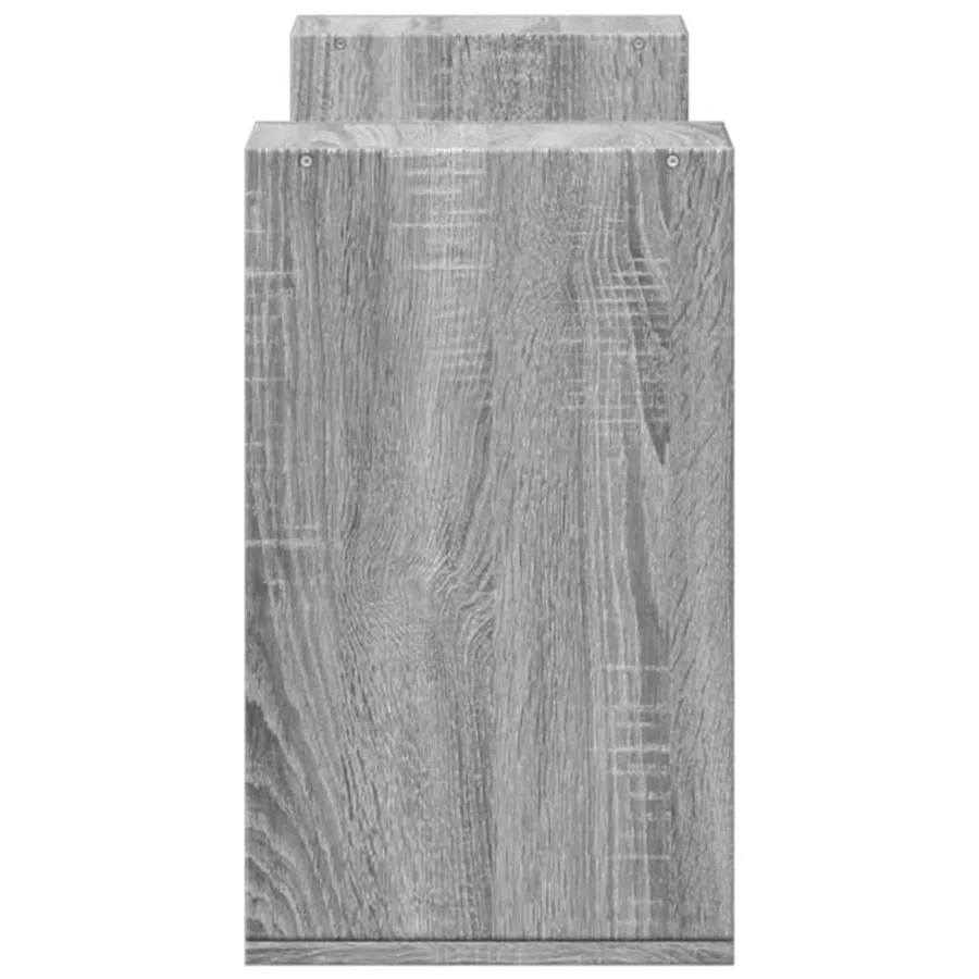 Meubles TV 2 pcs sonoma gris 75x30x50 cm bois d'ingénierie - 7