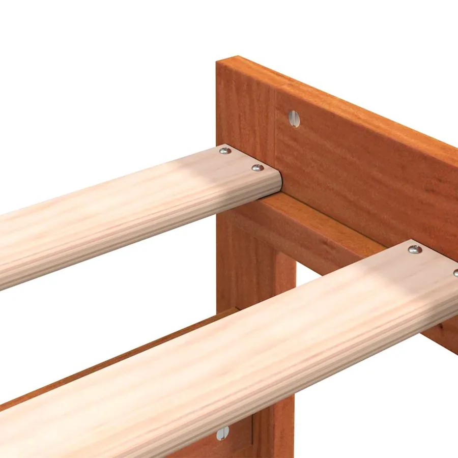 Lit de jour et lit gigogne sans matelas 80x200 cm bois massif - 11