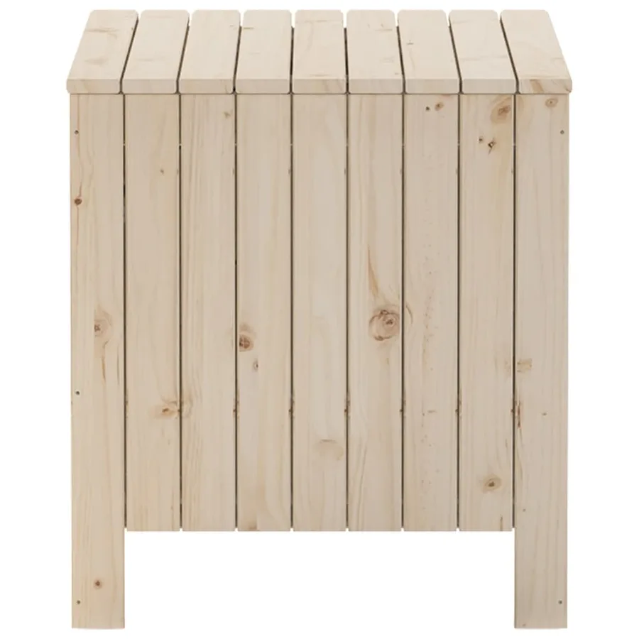 Boîte de rangement avec couvercle RANA bois massif de pin - 5