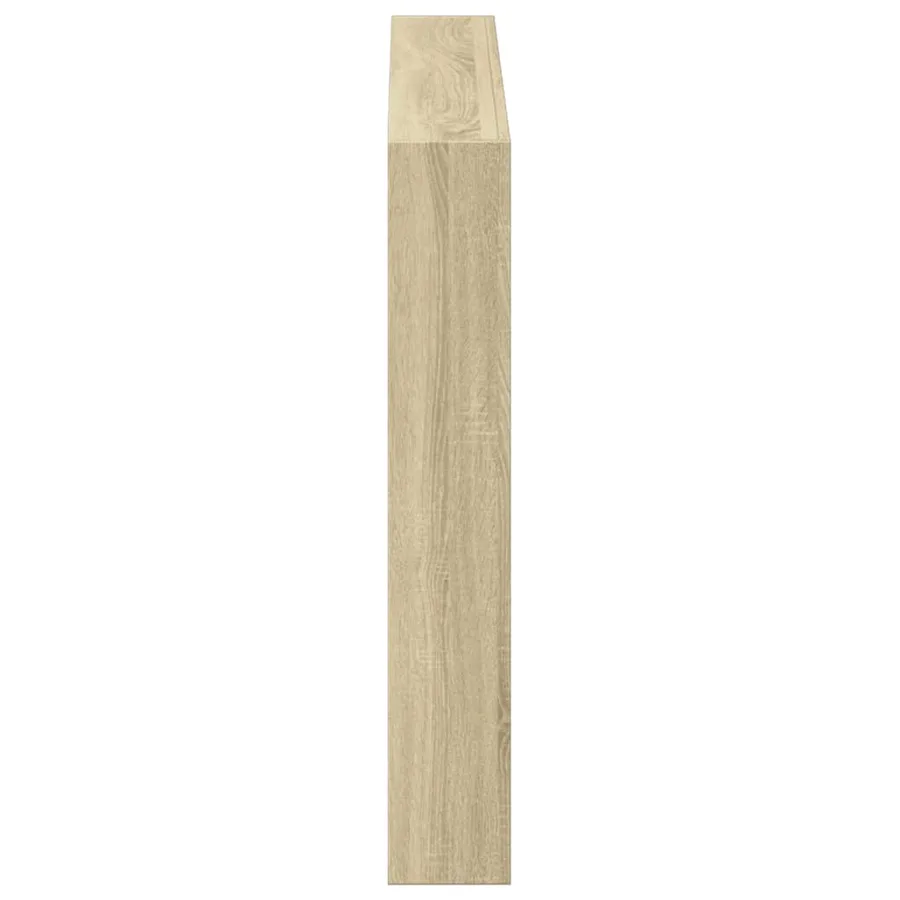 Armoire tête de lit avec LED chêne sonoma 120x17x102 cm - 7