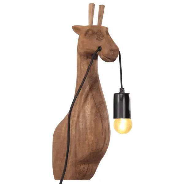 Lampe murale en forme d'animal 25 W 12x12x42 cm E27