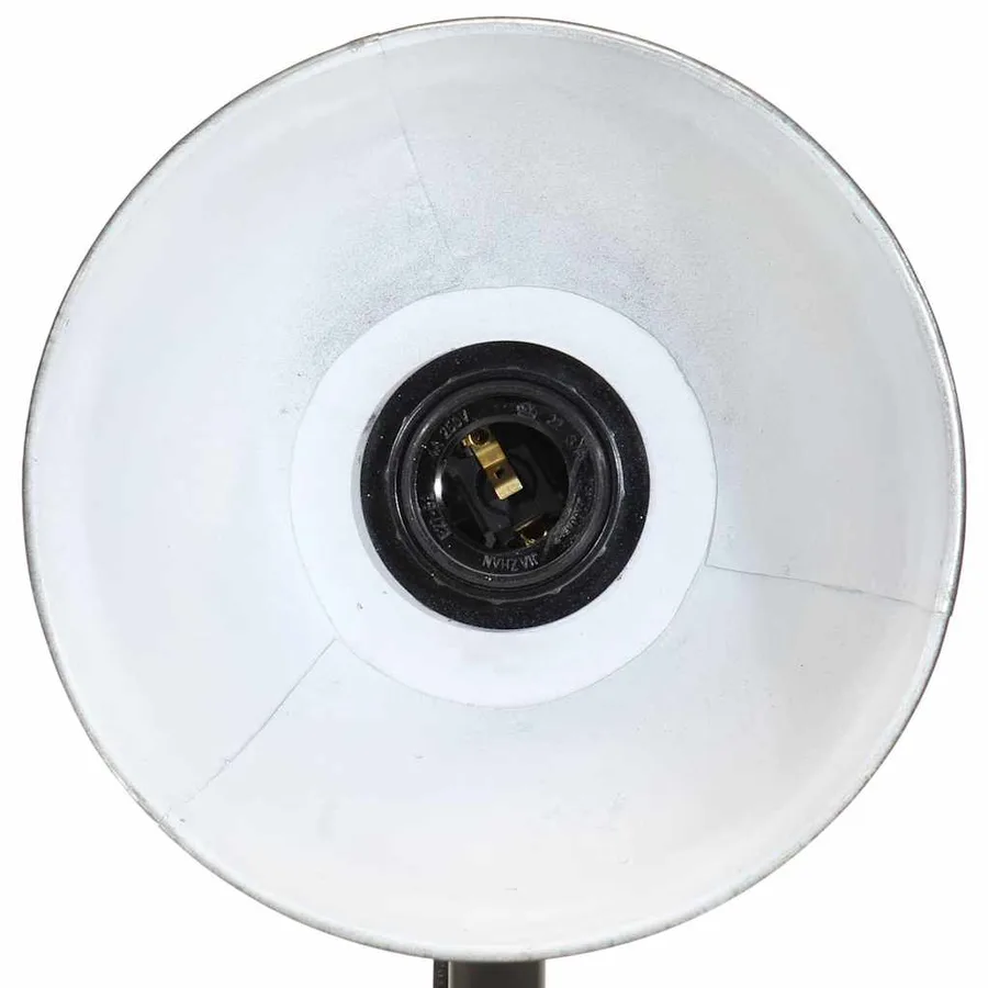 Lampe de bureau 25 W noir 18x18x60 cm E27 - 6