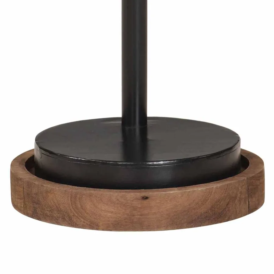 Lampe de bureau 25 W noir 18x18x60 cm E27 - 8
