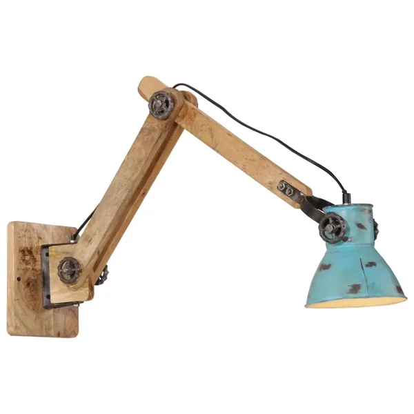 Lampe murale 25 W bleu délavé 96x15x20 cm E27