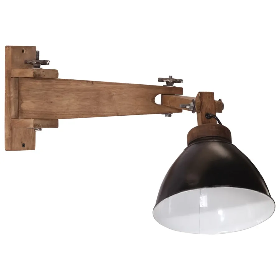Lampe murale 25 W noir E27 - 2