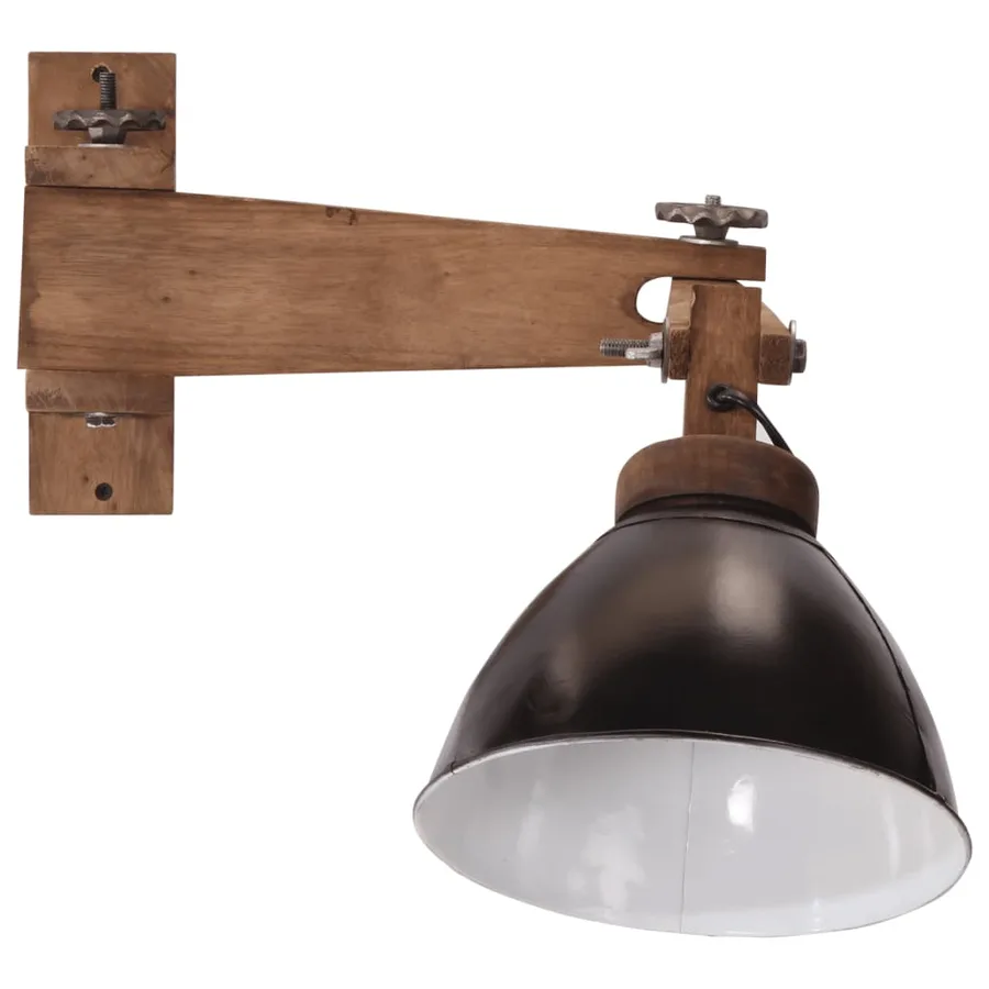 Lampe murale 25 W noir E27 - 3