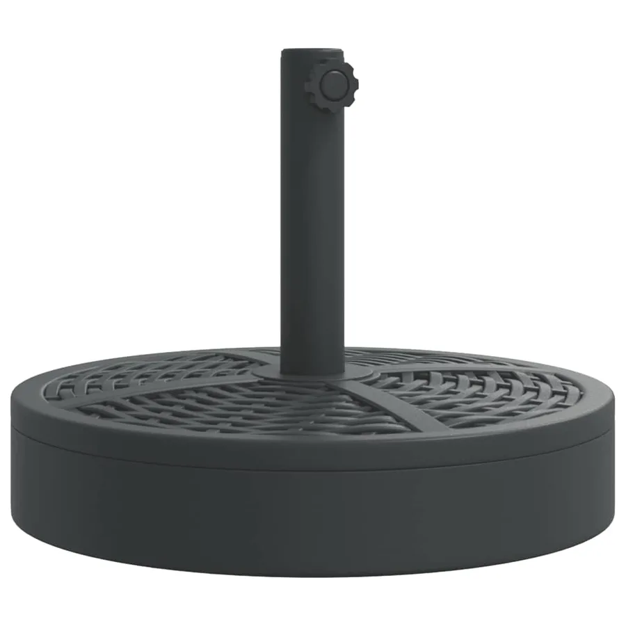 Base de parasol pour mâts Ø38 / 48 mm 25 kg rond - 2