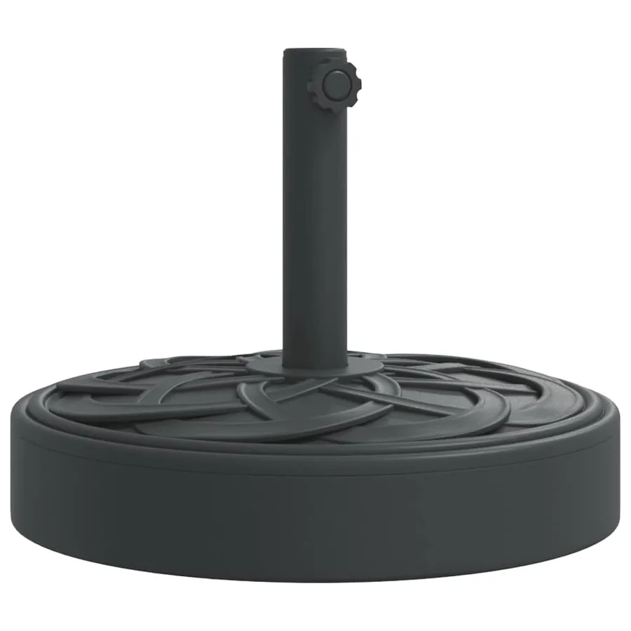 Base de parasol pour mâts Ø38 / 48 mm 25 kg rond - 2