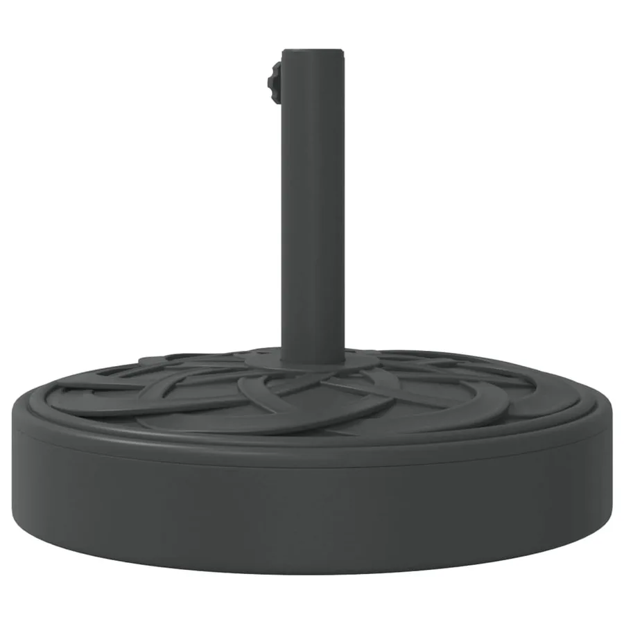 Base de parasol pour mâts Ø38 / 48 mm 25 kg rond - 6