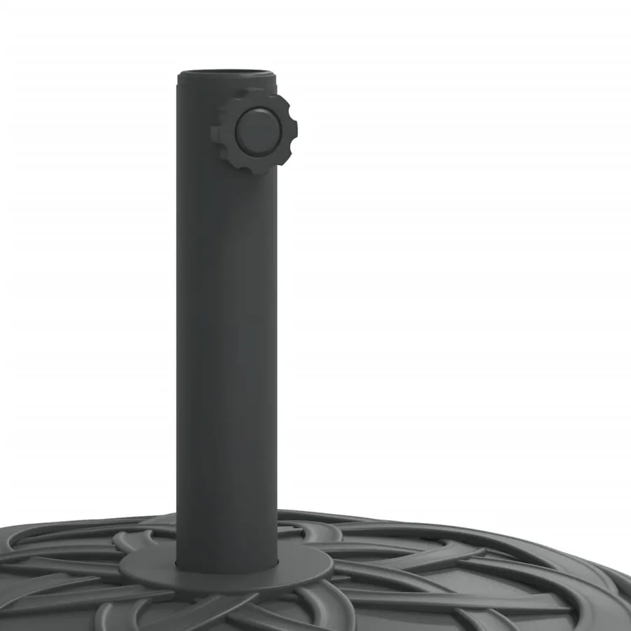 Base de parasol pour mâts Ø38 / 48 mm 25 kg rond - 7