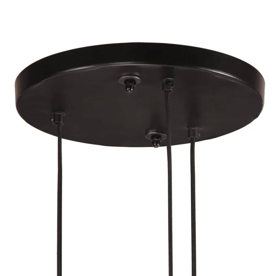 Lampe suspendue 25 W laiton antique 30x30x100 cm E27 - 5