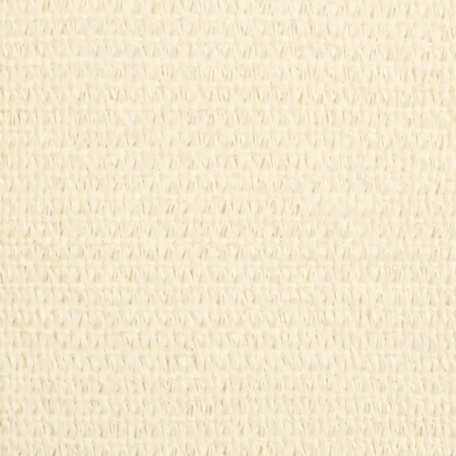 Parasol en PEHD rectangulaire 4 x 6 m Crème - 9