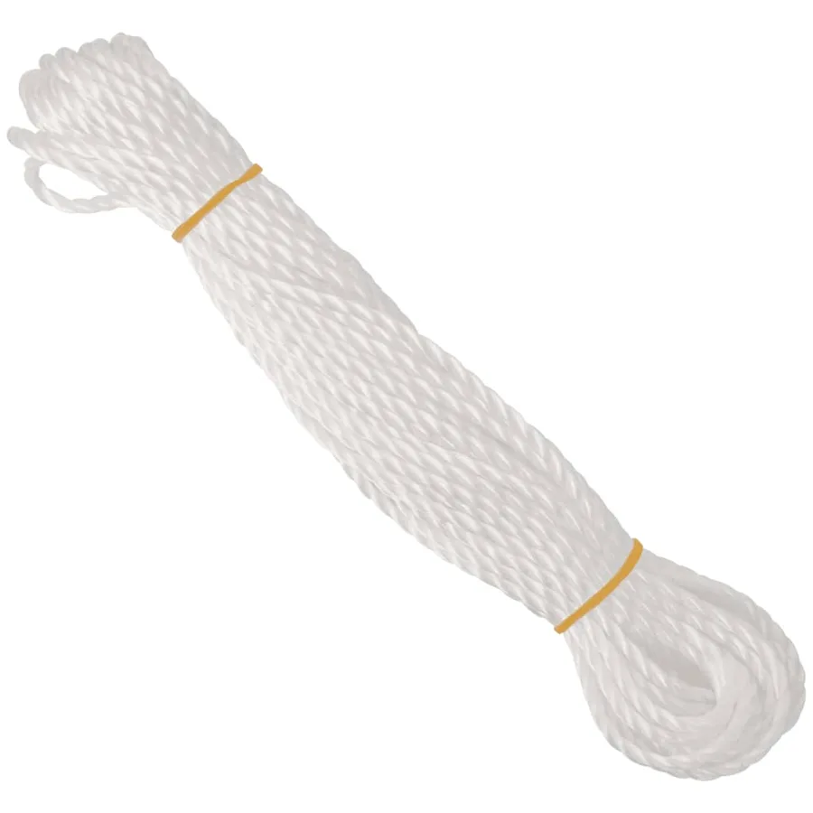 Voile de parasol tissu oxford rectangulaire 4x6 m blanc - 4
