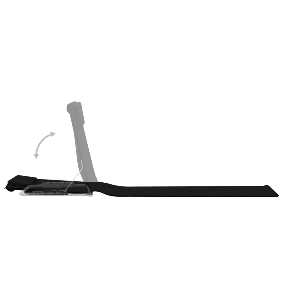 Tapis de plage pliables 2 pcs Acier et tissu Gris - 53