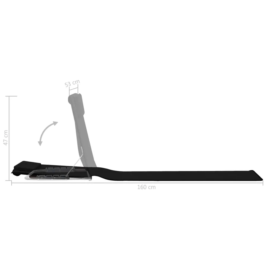 Tapis de plage pliables 2 pcs Acier et tissu Gris - 59