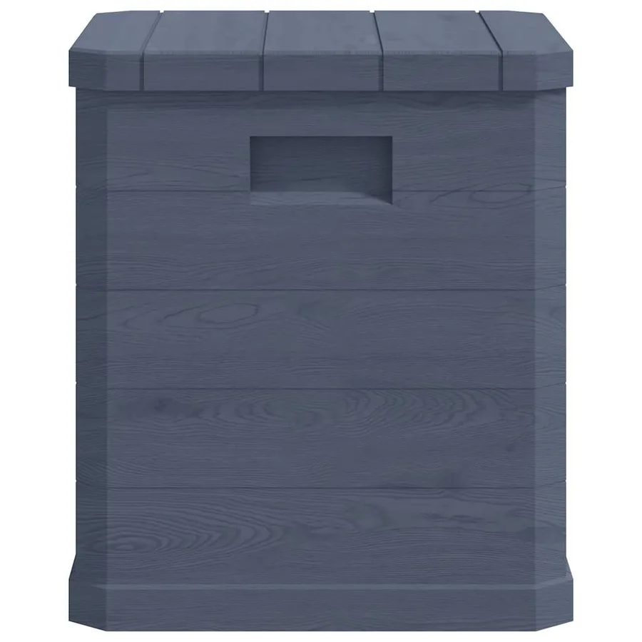 Boîte de rangement de jardin 90 L Anthracite - 5