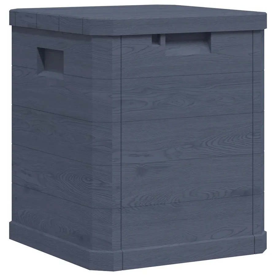Boîte de rangement de jardin 90 L Anthracite - 6