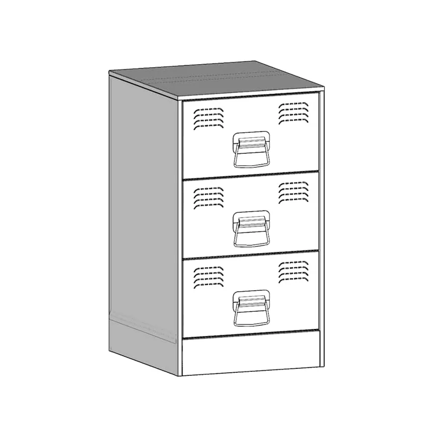 Tables de chevet 2 pcs noir 34,5x39x62 cm acier - 11