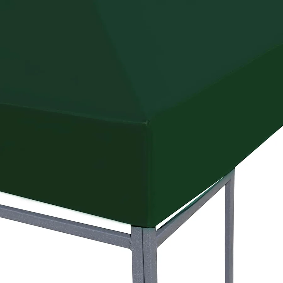 Gazebo top cover 310 g/m² 3 x 3 m Green - 3