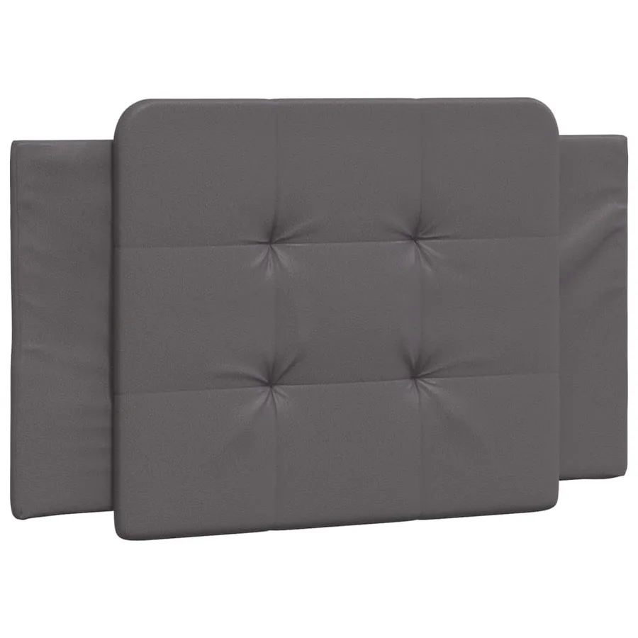 Cadre de lit avec LED sans matelas Zadar gris 80x200 cm - 7