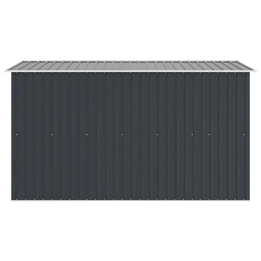 Garden shed 257x298x178 cm Metal Anthracite - 6
