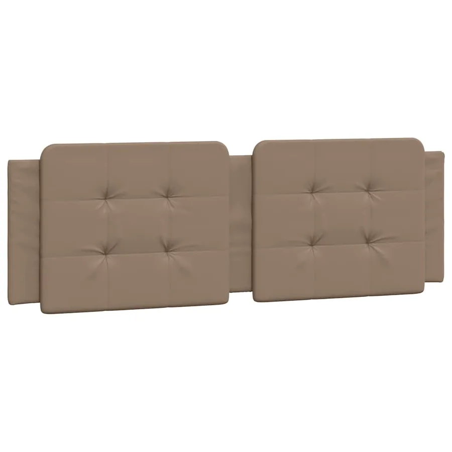 Cadre de lit sans matelas Zadar cappuccino 160x200 cm similicuir - 8