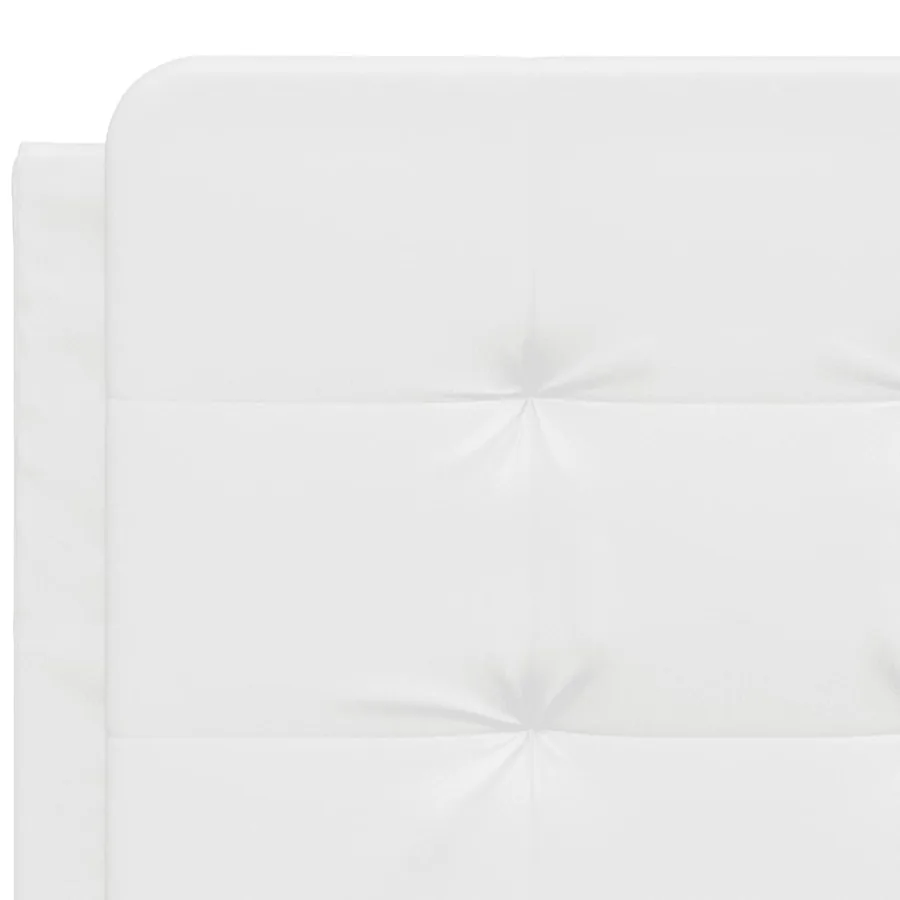 Coussin de tête de lit Zadar blanc 140 cm similicuir - 7