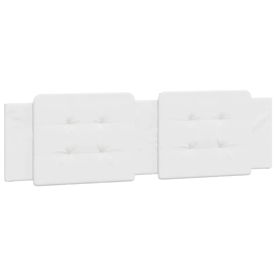 Coussin de tête de lit Zadar blanc 180 cm similicuir - 2