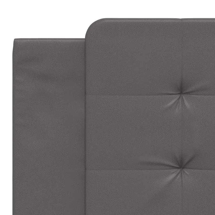 Coussin de tête de lit Zadar gris 180 cm similicuir - 7