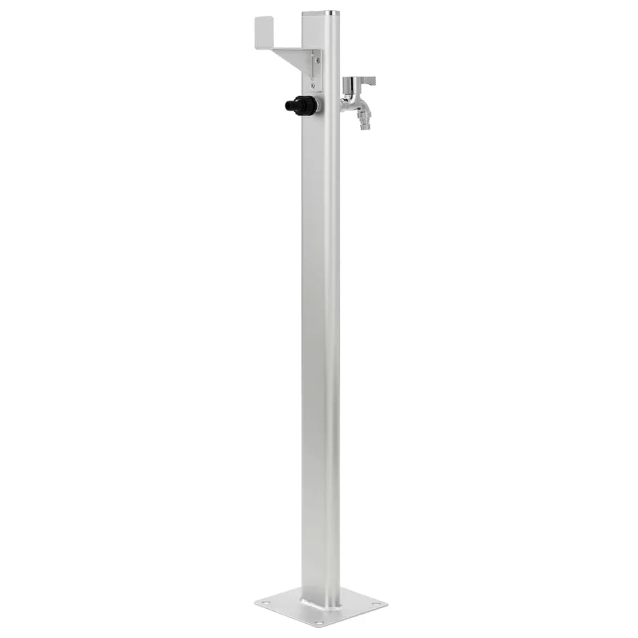 Colonne à eau de jardin Aluminium 95 cm - 4