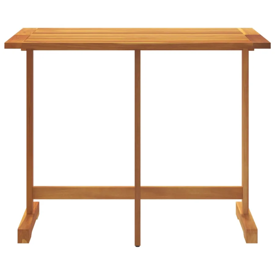 Table pliable de balcon 90x60x72 cm bois d'acacia solide - 4