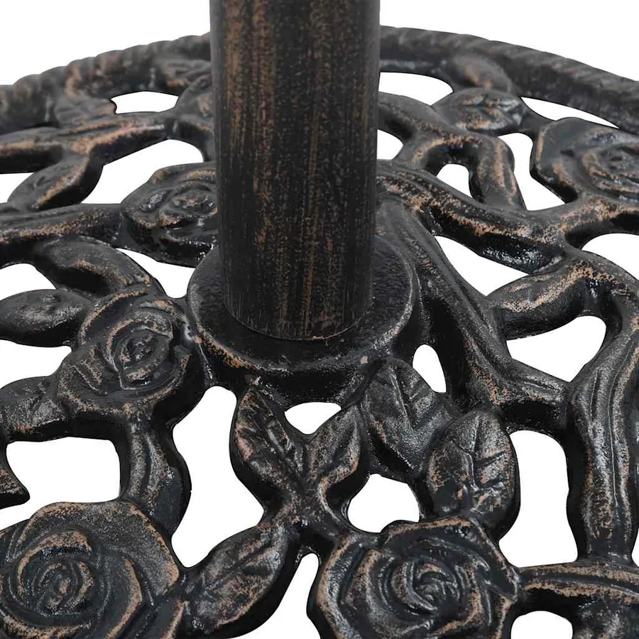 Parasol base Bronze 12 kg 48 cm Cast iron - 6