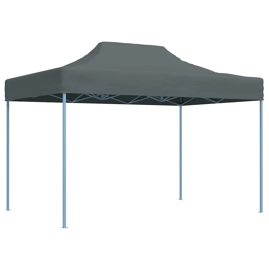 Tente de réception pliable 3x4 m Acier Anthracite