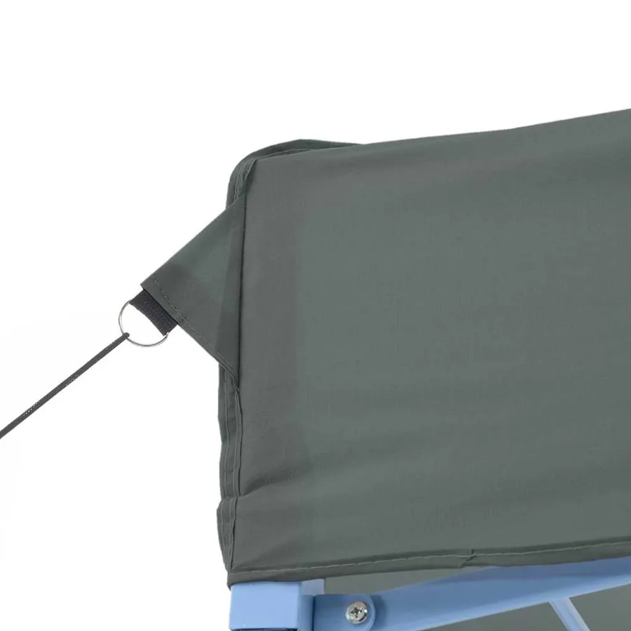 Tente de réception pliable 3x4 m Acier Anthracite - 4