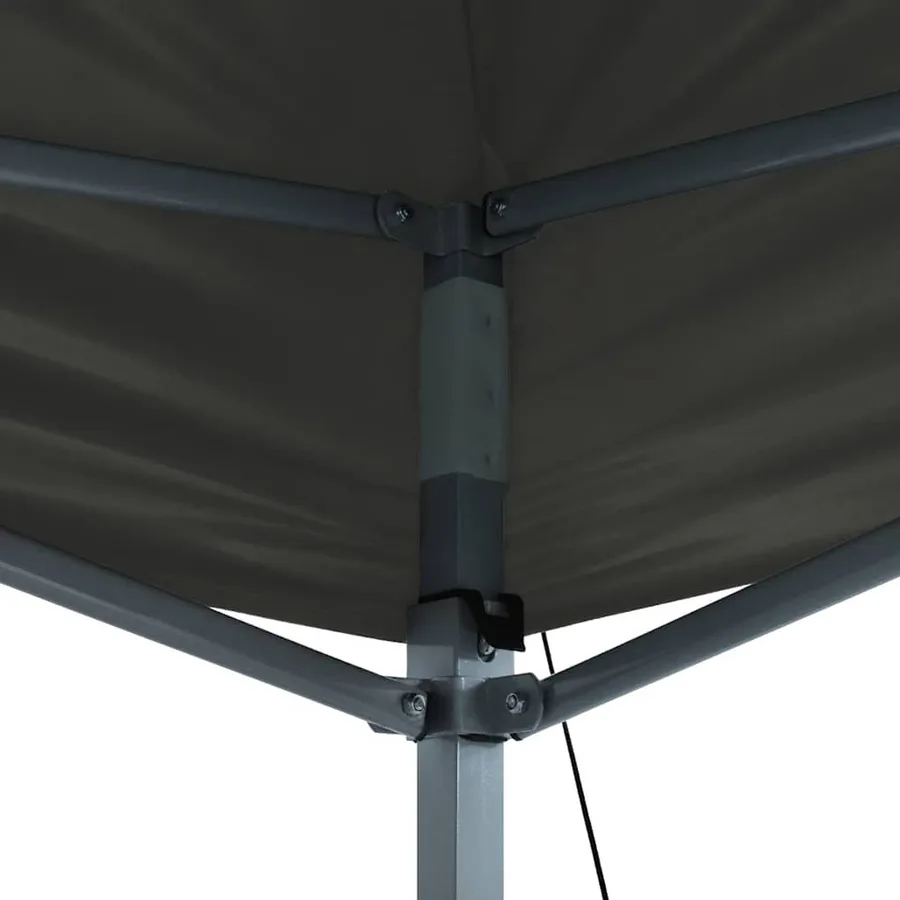 Tente de réception pliable 3x4 m Acier Anthracite - 5