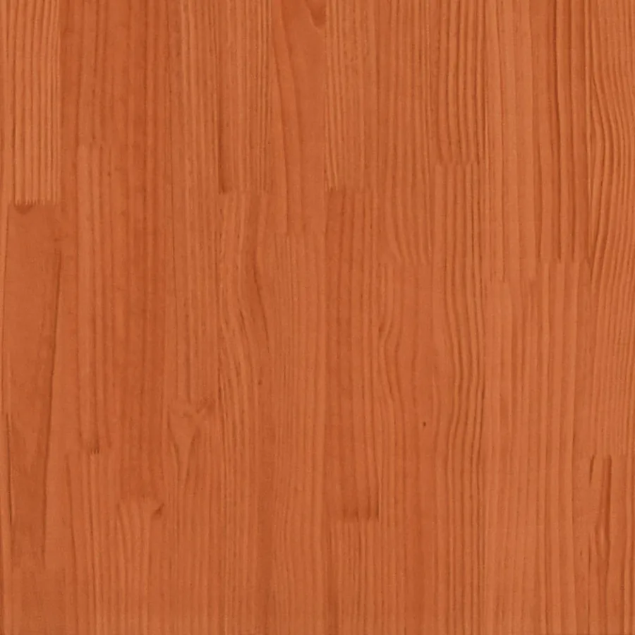 Support de moniteur marron miel 100x24x13 cm bois de pin solide - 7