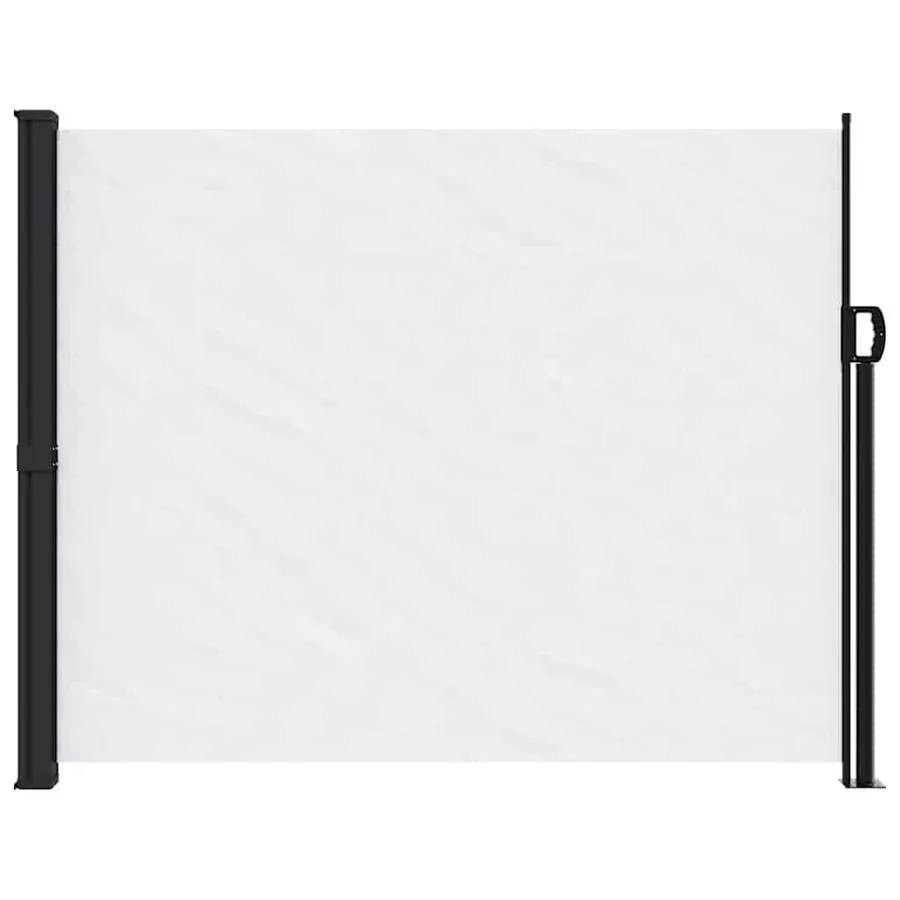 Auvent latéral rétractable blanc 170x300 cm - 3